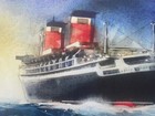 United States Lines - United States - Don Stoltenberg - Original Print — photo 4