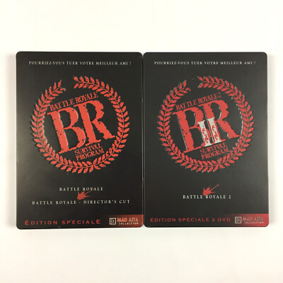 Battle Royale 1 und 2 / Set 2 DVD / Steelbook Special Edition