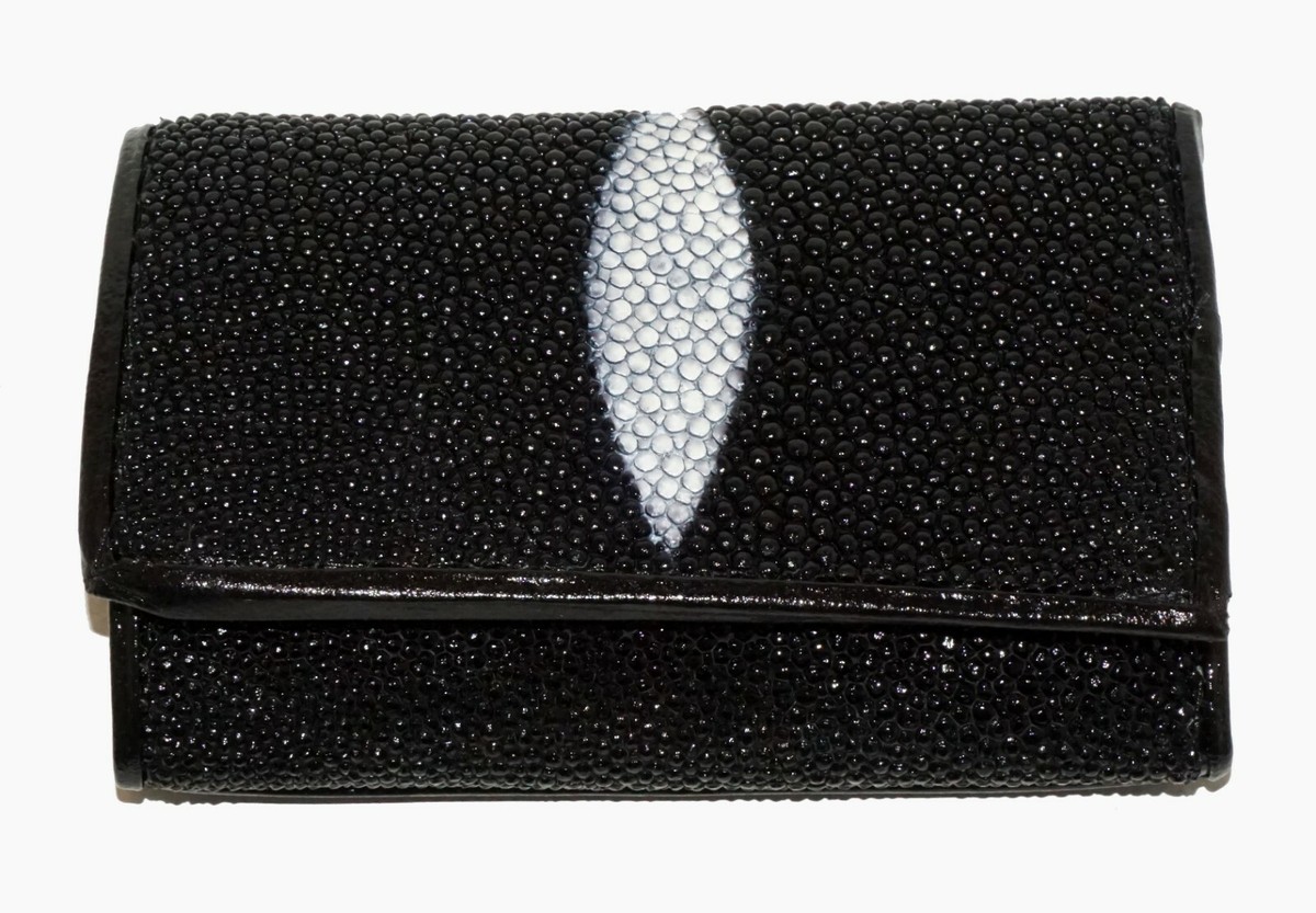 RATS × GROKLEATHER Wallet＆KEY CASE【USED】 Vintage Attractive Leather & Stingray Skin 6x Key Holder