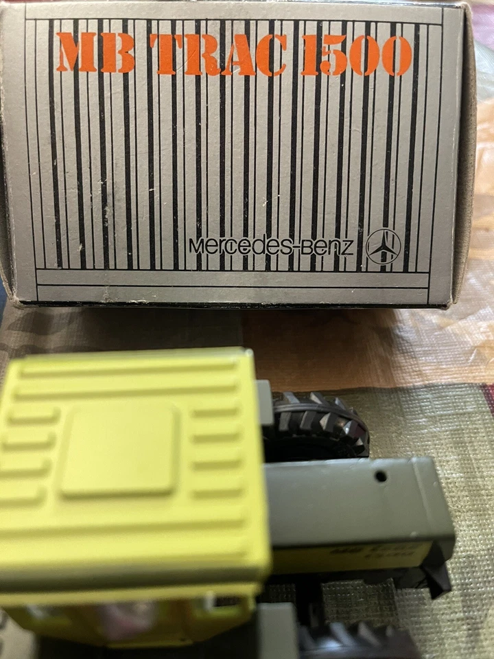 Benz Mercedes Conrad MB TRAC 1500 Model Car 5016 1:50 Original Packaging - Image 2 of 4