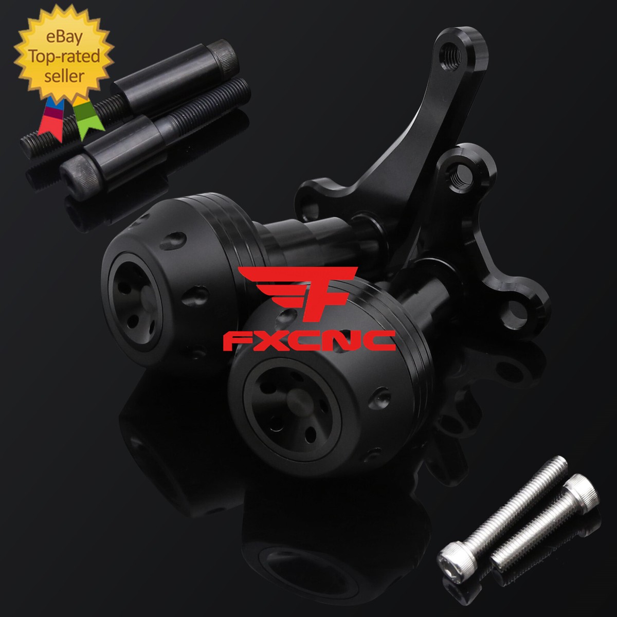 For Kawasaki Ninja ZX14R 2006-2024 2008 CNC Crash Pad Frame Slider