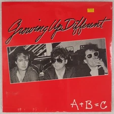 GROWING UP DIFFERENT: A+B= C SEALED 12” New Wave Synth Vinyl East Coast