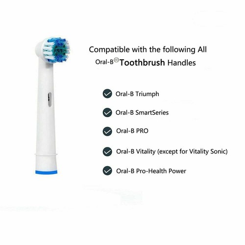 Testine di Ricambio Spazzolino Elettrico per Oral B Braun Modelli Serie 12 Pz - Foto 6 di 8