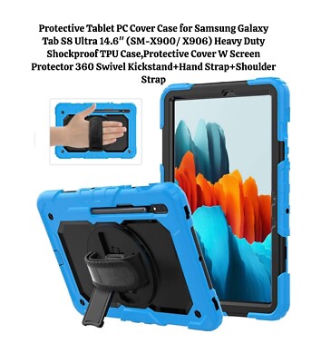 Shockproof Case Cover Armor For Samsung Galaxy Tab S8 Ultra 14.6'' (SM-X900/X906)
