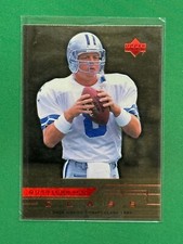 1999 Upper Deck Football Troy Aikman #QC15 Quarterback Class