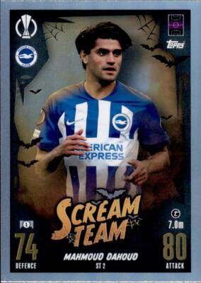 Champions League 2023 2024 Trading Card ST 2 - Mahmoud Dahoud Scream Team 23/24
