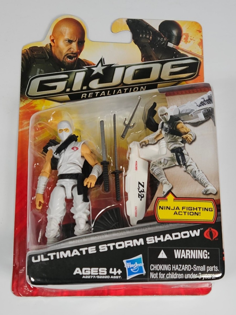ULTIMATE STORM SHADOW GI JOE RETALIATION FIGURE COBRA NINJA HASBRO