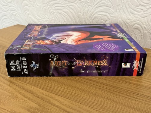 Interplay Light and Darkness PC CD-ROM - New & Sealed -👽👾Retro Gift Idea👾👽 - 第 15/24 張圖片