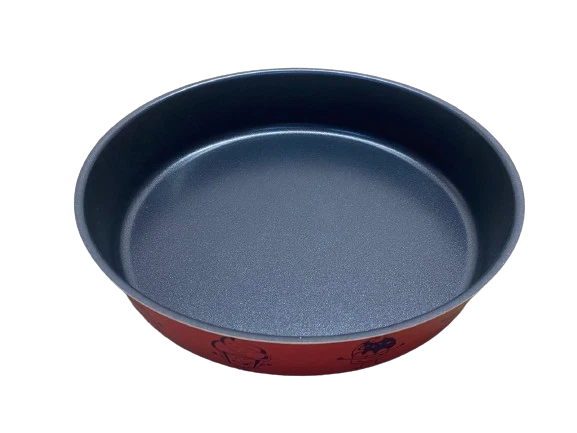 Tefal Backform Springform Rund 26cm Rosa mit Deko - Bild 2 von 3