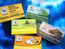 Hand Soaps & Body Moisturizer Bar Soaps USA Shea Butter Multi-Butter 5 oz. Bars