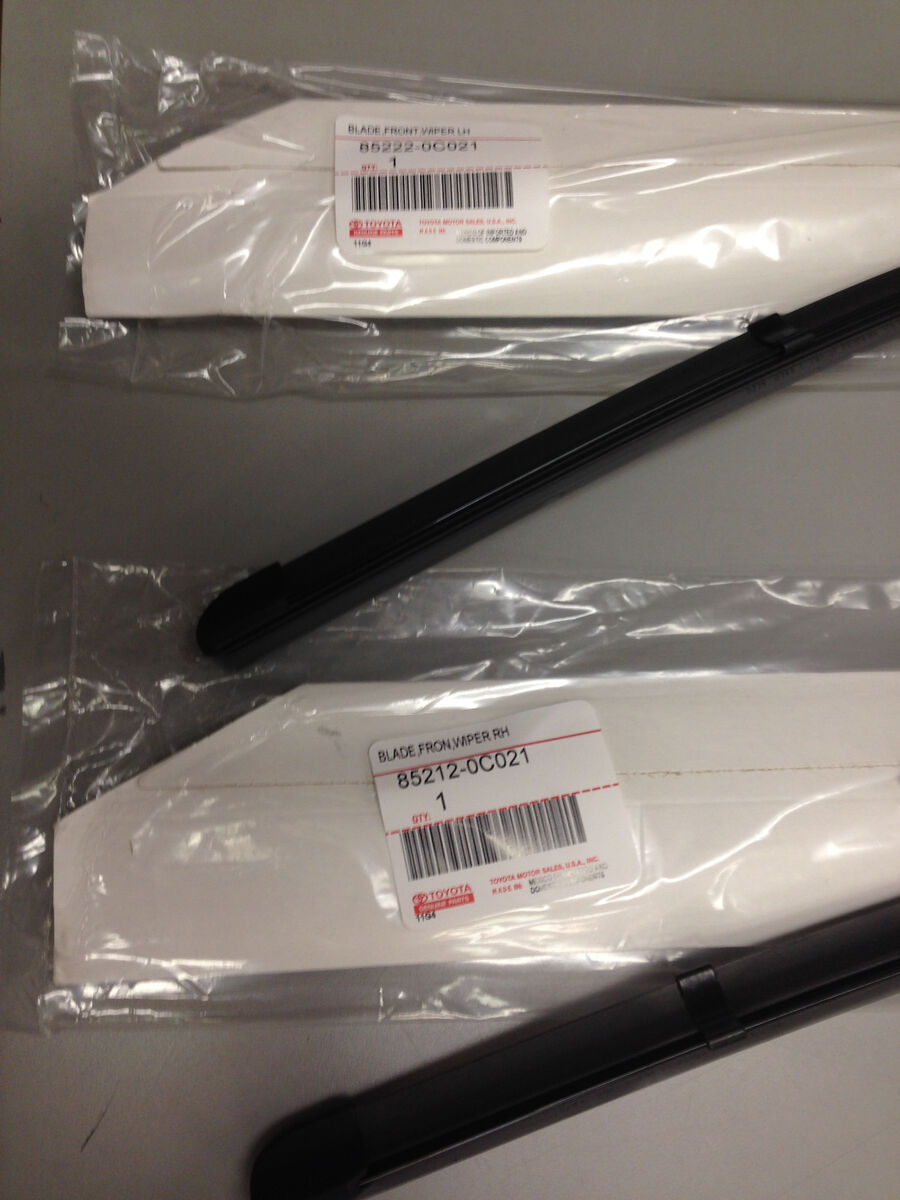 2007-2021 TUNDRA WIPER BLADE SET LEFT & RIGHT GENUINE TOYOTA 2007-2021 TUNDRA WIPER BLADE SET LEFT & RIGHT GENUINE TOYOTA