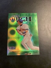 B41a #5 Nomar Garciaparra Boston Red Sox 1998 fleer in the clutch￼