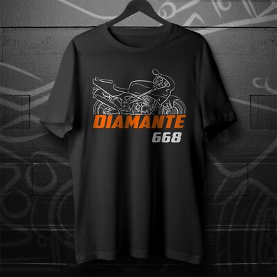 Illustration for a Laverda 668 T-Shirt, Motorcycle Tee