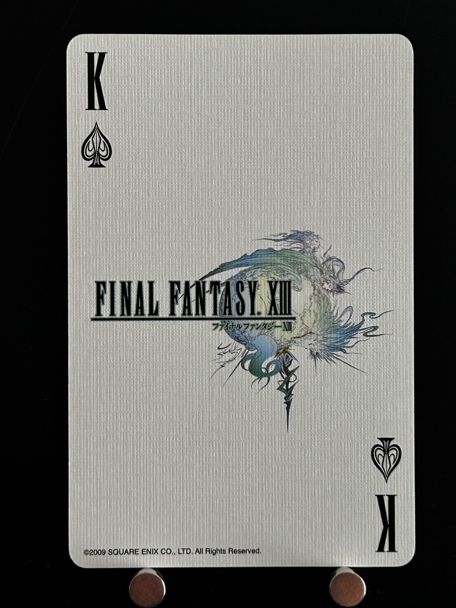 FINAL FANTASY 透明トランプカード FINAL FANTASY 透明トランプカード Amazon.co.jp: スクウェア
