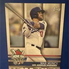 Topps 2020 Home Run Challenge Max Muncy #HRC-29 Los Angeles Dodgers Insert