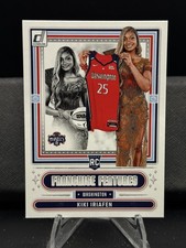 Kiki Iriafen #18 Franchise Features 2025 Donruss WNBA Washington Mystics