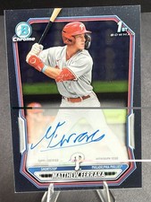 2026 Bowman Matthew Ferrara 1st Bowman Chrome Prospect Auto #CPA-MF - Phillies