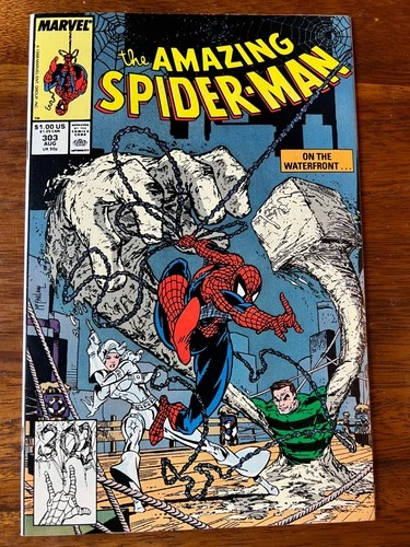 Todd McFarlane SIGNED Amazing Spider-Man #303 [VF/NM] (1988)