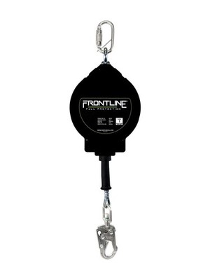 Frontline RPG50 Cable 50' SRL with Steel Snap Hook End