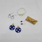 REPRO Vintage 1960s Barbie Accessories LOT OOAK/Handmade: Patio Party Earrings