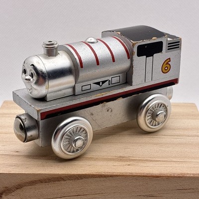 Silver Percy 60 Year Thomas the Train Limited Edition Wooden Railway Rare