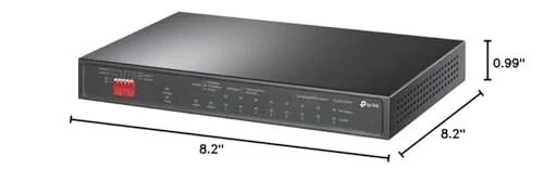 10 Port Gigabit Easy Smart Switch with 8 PoE Ports and 2 Uplink Ports - Image 4 of 4