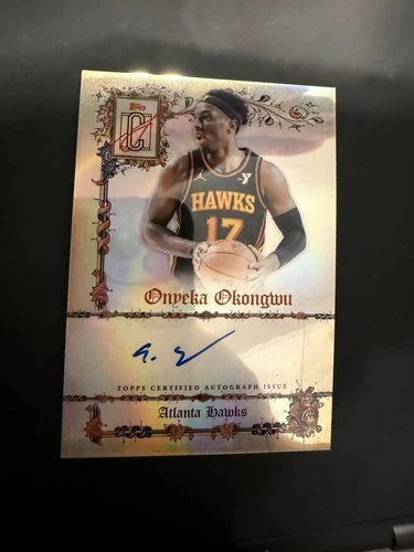 2025 Topps Signature Onyeka Okongwu Base (RAW)