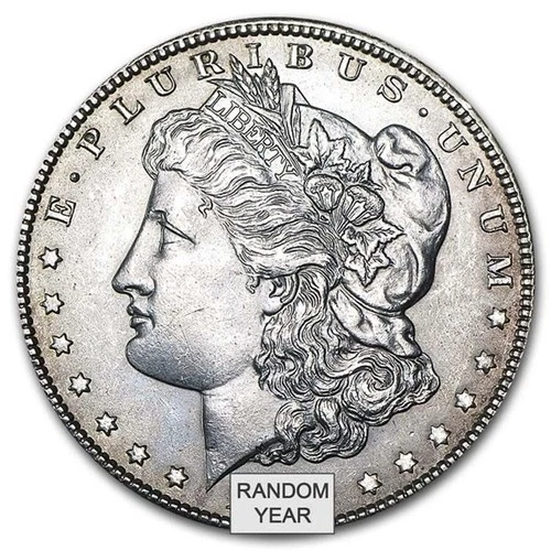 $1 Morgan Silver Dollar AU Random Year