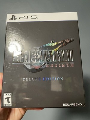 Final Fantasy VII Rebirth Deluxe Edition PS5 Sealed US Version Steelbook PS5