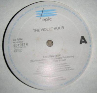 Violet Hour - Falling - Used Vinyl Record 12 - 18 - E1177z