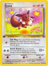 Eevee - Jungle (JU) 1st Edition NM