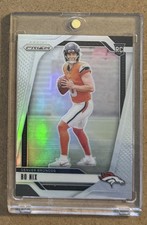 2024 Panini Prizm - Bo Nix #309 Rookie - True Silver Prizm (RC) Denver Broncos 