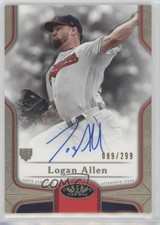 2020 Topps Tier One Break Out 89/299 Logan Allen #BOA-LAL Rookie Auto RC 04zk