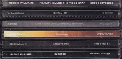 ROBBIE WILLIAMS - 6 CD-Pack - 6x Album - SAMMLUNG PAKET