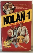 Nolan #1 Bait Money Max Allan Collins Pinnacle 1st Prt 3/'81