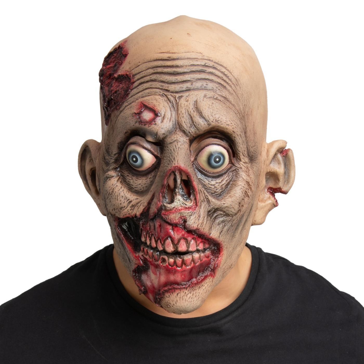 Wicked Costumes - Wounded Zombie Mask - Adult