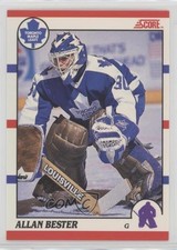 1990-91 Score Bilingual Allan Bester #27 0f6