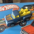 Vintage 1973 Hot Wheels Hi-Tail Hauler 56 Ford PickUp Truck Metallic Blue NM