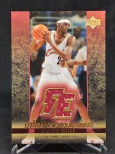 2003-04 Upper Deck Rookie Exclusives Darius Miles Jersey Patch RC