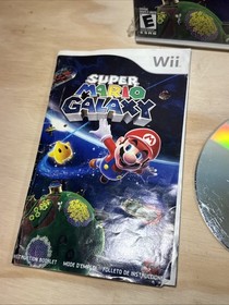 Super Mario Galaxy (Nintendo Wii, 2007) Complete