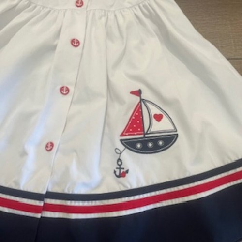 Good Lad Little Girls Sailor Dress Size 5Y Good Lad Little Girls Sailor Dress S - Picture 7 of 9