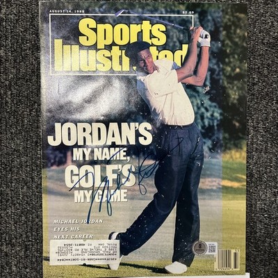 michael jordan signed sports illustrated