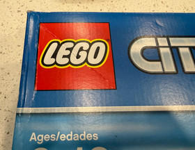 LEGO City 60110 Fire Station new Sealed- Retired Set Building Toy Small Creases