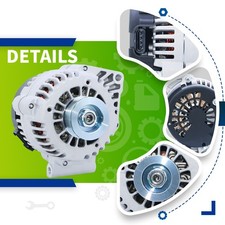 105a Alternator For Pontiac Bonneville 2000 2003 2004 V6 3.8l 6-groove Pulley
