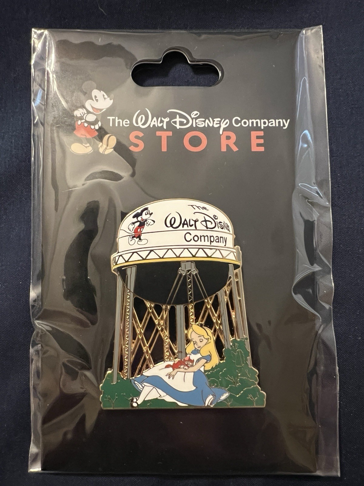 Disney Company Store DEC Water Tower Pin Alice in Wonderland