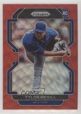 2022 Panini Prizm Tier III Red Wave Prizm 3/99 Tylor Megill #254 n0c