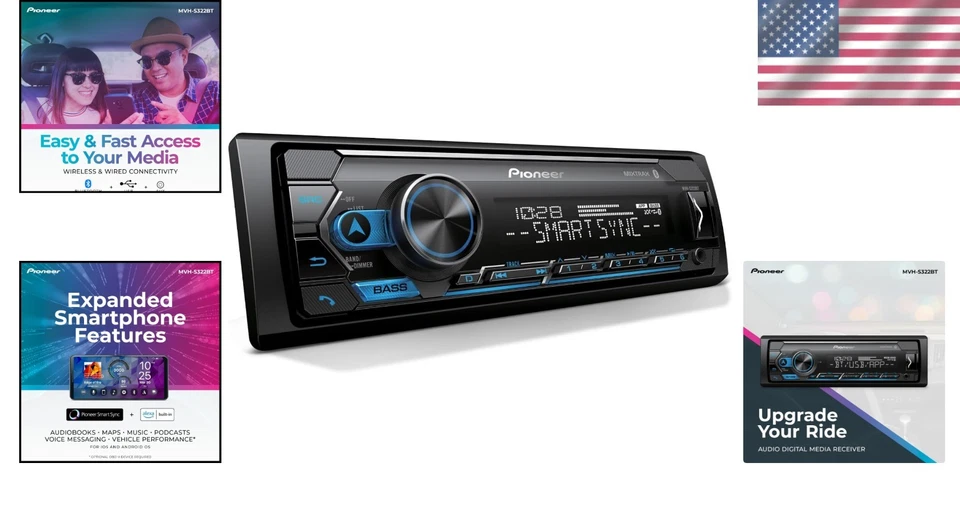 Advanced Bluetooth Car Stereo with USB/AUX Inputs & Exceptional Sound Quality - Image 2 of 4