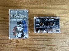 Les Mis rables - The Musical Sensation Original London Cast Cassette Tape Album