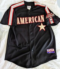 2004 MLB ALL-STAR GAME AMERICAN LEAGUE MAJESTIC REPLICA JERSEY SIZE L