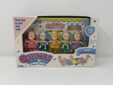 Tyco QUINTS So Soft Newborn Doll NRFB 1991 TYCO EMPLOYEE LOOK! Sample
